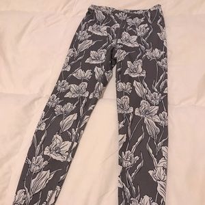 XS Floral Yoga Pants